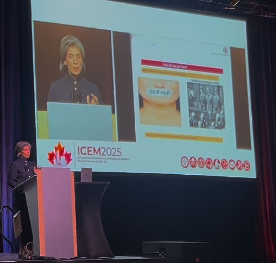 We - the medical community- are the stewards of health. And it is our silence, that has manufactured consent for the continued dismantling and attack on health in Gaza. Our silence has perpetuated the weaponization of health for mass destruction and amplified mortality.