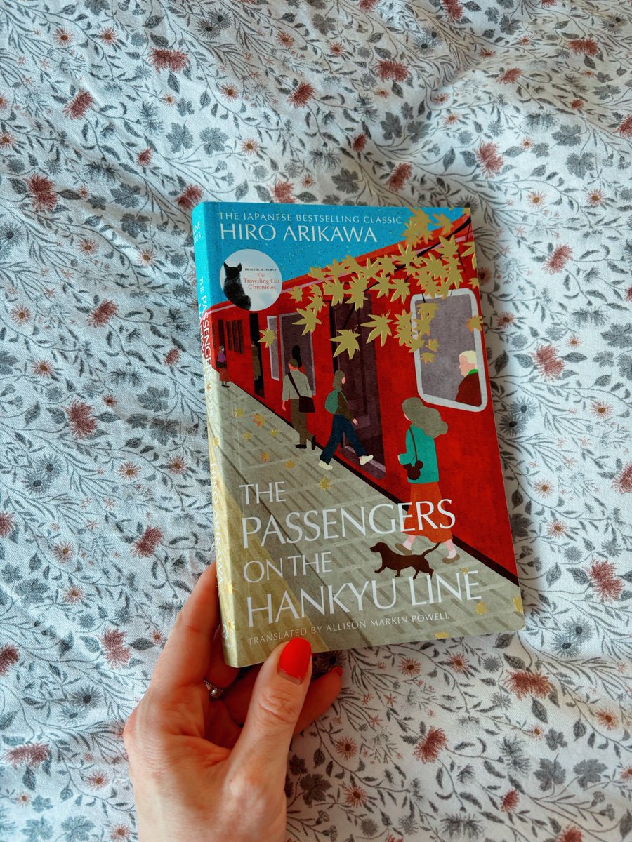 em_digs_books (@digs_em) on Twitter photo 🥰 🚂 Finished The Passengers on the Hankyu Line by Hiro Arikawa which comes out 5 June. Loved it. A very sweet story following the passengers on the Hankyu Line. Thank you <a href="/DoubledayUK/">Doubleday Books</a> for my copy.
#BookTwitter 🥰 🚂 Finished The Passengers on the Hankyu Line by Hiro Arikawa which comes out 5 June. Loved it. A very sweet story following the passengers on the Hankyu Line. Thank you <a href="/DoubledayUK/">Doubleday Books</a> for my copy.
#BookTwitter
