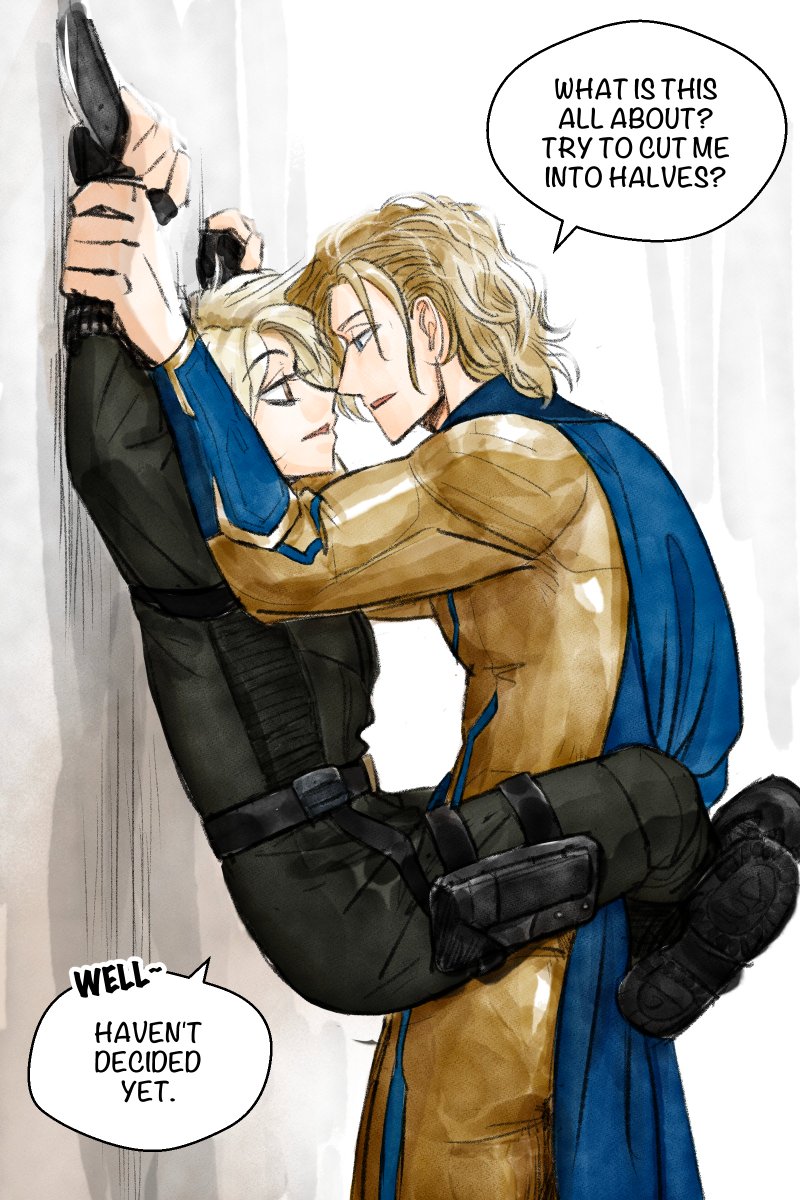 VayadhammaComic's tweet image. #Boblena Assume that Bob try to control his superpower as #Sentry through training during that 14 months #thunderbolts and this happened when Yelena fought against him in a combat training...well that's cheating yelena! #SENTRYLIGHT