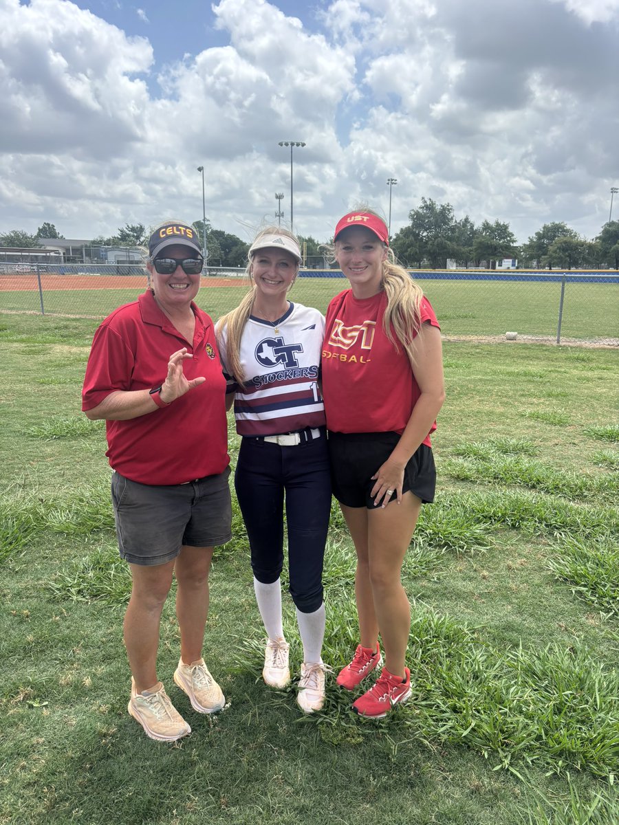 Enjoyed being at <a href="/USTCeltsSB/">UST Softball</a> camp this past weekend. Got lots of good reps, as well as good feedback!