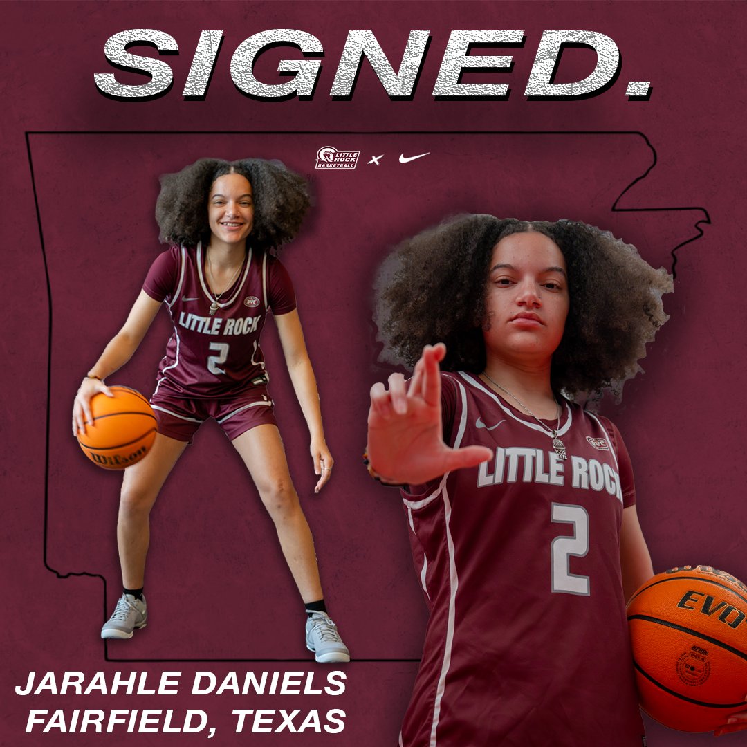 𝓢𝓲𝓰𝓷𝓮𝓭...✍️ 

Welcome to the Capital City, Jarahle!🏀 

#LittleRocksTeam
