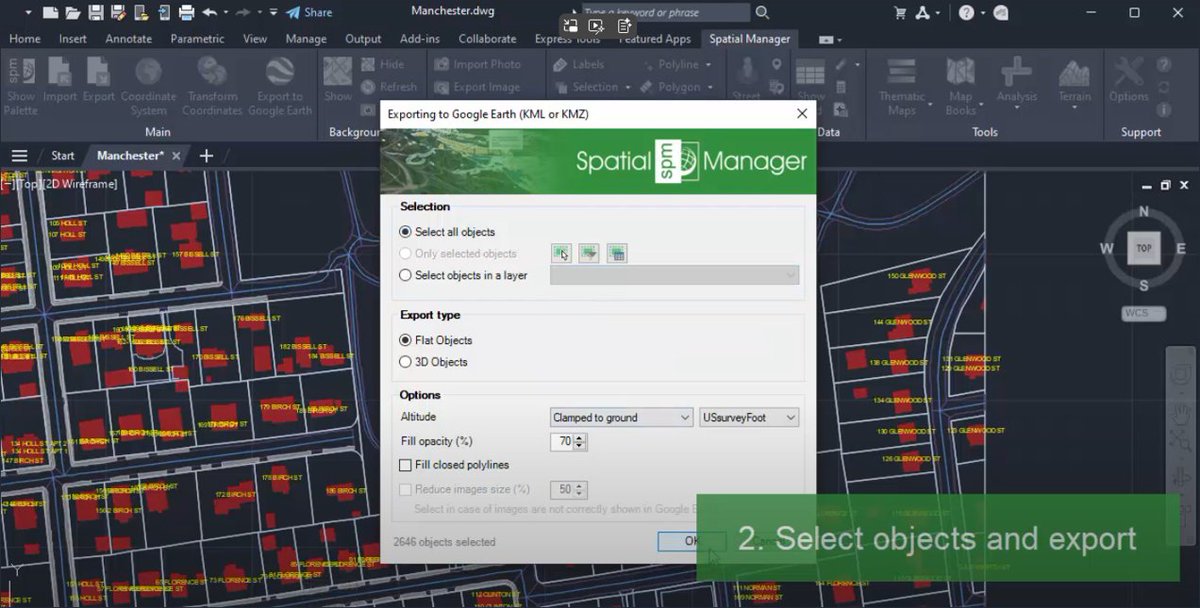 SpatialManager's tweet image. Export from @AutoCAD, @BricsCAD, @ZWCAD or @GstarCAD to KML or KMZ - Spatial Manager

White papers and videos:
- AutoCAD: bit.ly/3H9pqtt
- BricsCAD: bit.ly/4mIkLir
- ZWCAD: bit.ly/3FtiTcq
- GstarCAD: bit.ly/43EWPnm