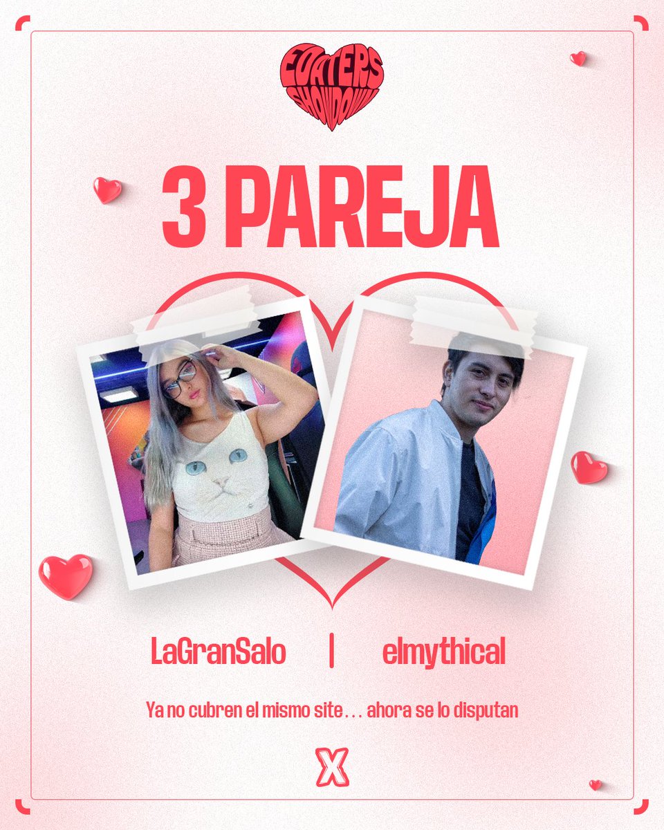 luixmi12's tweet photo. De mejores amigos a pareja imparable. @lagransalo ex player de Game Changer; @El_Mythical  pro en todo lo que juega. Llevan 5 años juntos y aunque están medio retirados, todavía tienen nivel de sobra… y vienen por todo. 👀🔥 https://t.co/uKcCLlRGe2