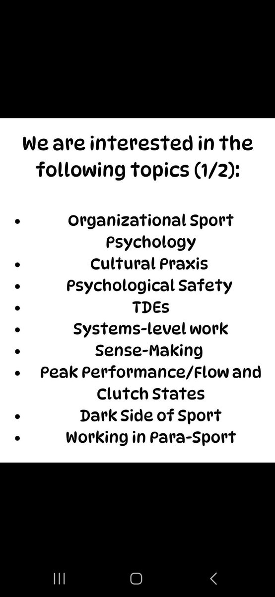 RichSimpson_95's tweet photo. The Preparation for AY 2025/26 begins!

As a part of our PSY6033 Sport Psychology in Context module, I am looking for interested parties (practitioners, researchers, trainees, PhD students) who would be keen to contribute to this 'spotlight' initiative. 👇

@BPS_DSEP @CASESsocial https://t.co/Yt7erOjeJK
