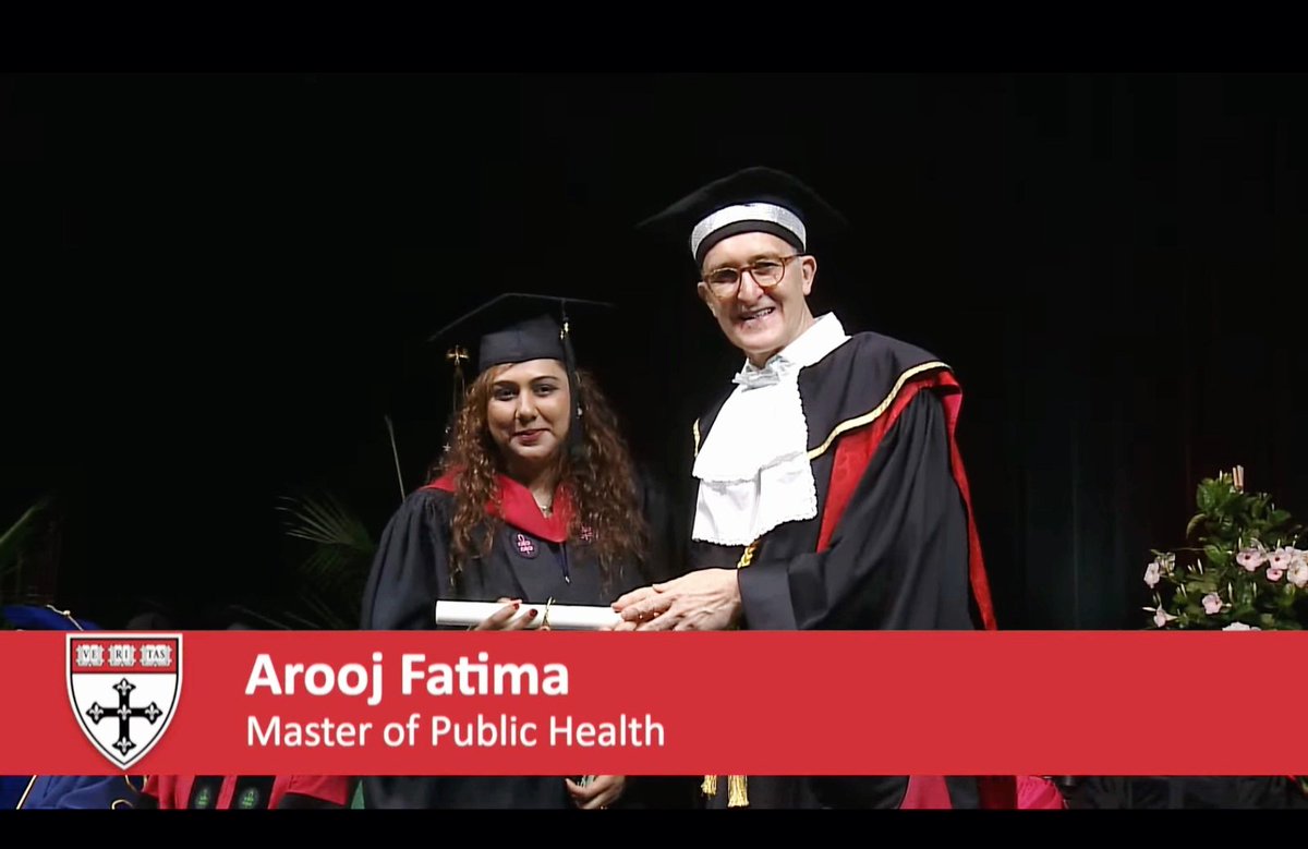 Arooj Fatima (@arooj47013193) on Twitter photo 🎓 I’m humbled to share that I’ve graduated from Harvard T.H. Chan School of Public Health with MPH!
Endless thanks to my amazing mentors, family, and friends who made this journey possible!
🙌💫 #MPH #HarvardChan #Gratitude
#HopkinsPCCM
<a href="/icurehab/">Hopkins ICU Rehab</a> 🎓 I’m humbled to share that I’ve graduated from Harvard T.H. Chan School of Public Health with MPH!
Endless thanks to my amazing mentors, family, and friends who made this journey possible!
🙌💫 #MPH #HarvardChan #Gratitude
#HopkinsPCCM
<a href="/icurehab/">Hopkins ICU Rehab</a>