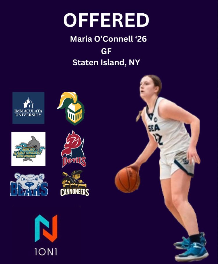 1 on 1 ... Your Shot On Your Terms (@1on1yourshoton1) on Twitter photo Prospect Alert: Hot commodity <a href="/MariaOC53/">Maria O’Connell</a> garnering multiple offers heading into the next live period <a href="/RVGDag/">The Real Voices of the Game Productions</a> <a href="/SauceRVG/">Tanner</a> <a href="/sea_ladyvikings/">St. Joseph by the Sea Girls Basketball</a> <a href="/shegone03/">Fryedaddy/Frito</a> Prospect Alert: Hot commodity <a href="/MariaOC53/">Maria O’Connell</a> garnering multiple offers heading into the next live period <a href="/RVGDag/">The Real Voices of the Game Productions</a> <a href="/SauceRVG/">Tanner</a> <a href="/sea_ladyvikings/">St. Joseph by the Sea Girls Basketball</a> <a href="/shegone03/">Fryedaddy/Frito</a>