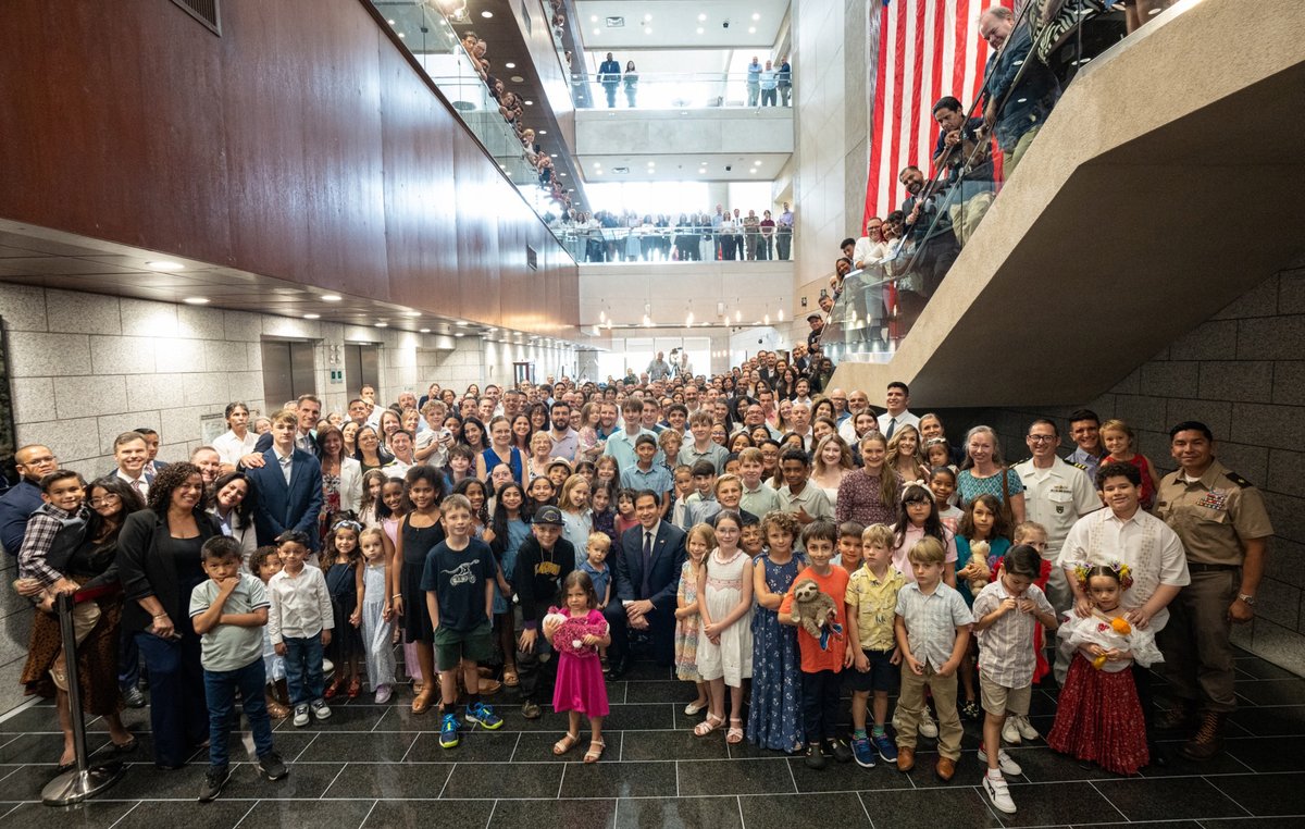 Department of State tweet media