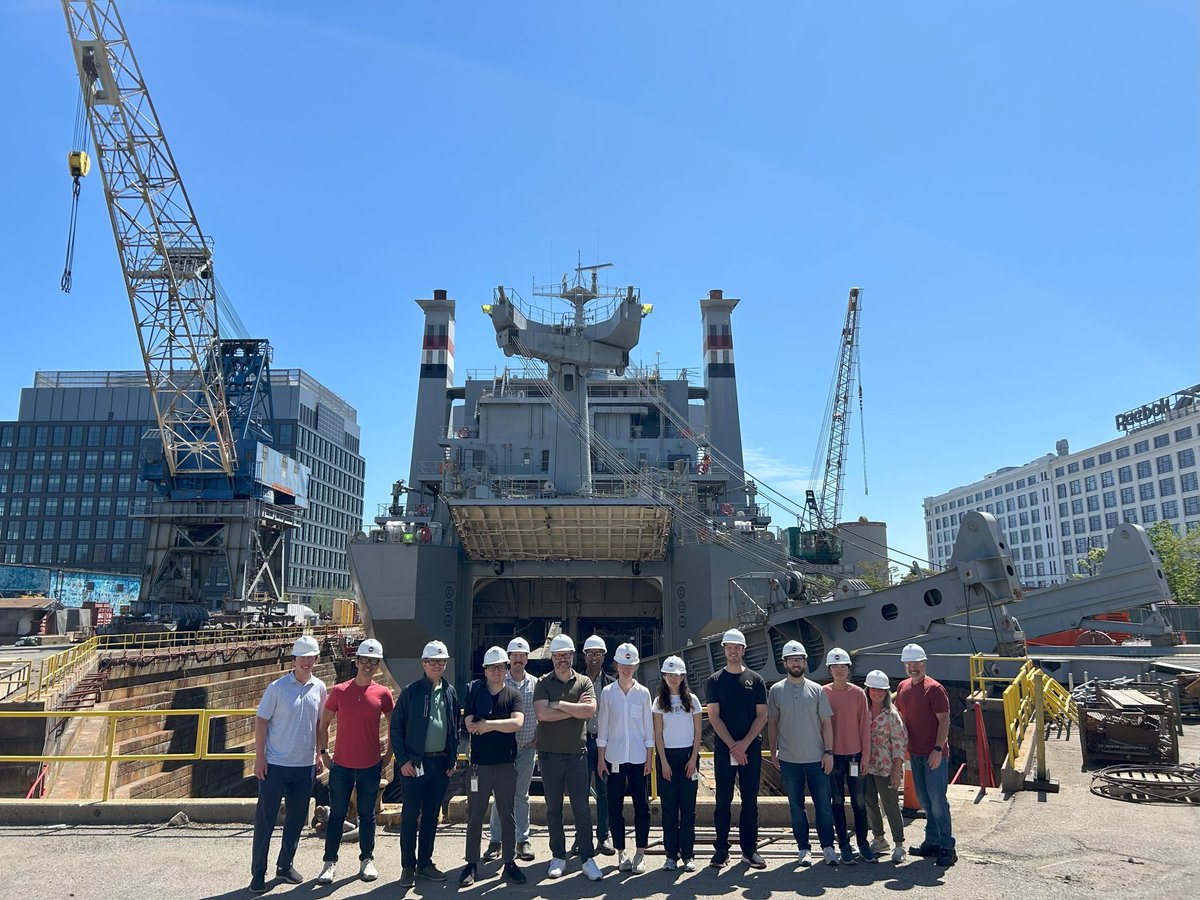 Yesterday we had the pleasure of visiting our neighbors at the Boston Ship Repair! 🚢👷🧰

We received a behind-the-scenes look at their operations—touring the drydock, walking through the facility, and highlighting the ongoing work on the <a href="/USNavy/">U.S. Navy</a> Cape Taylor.