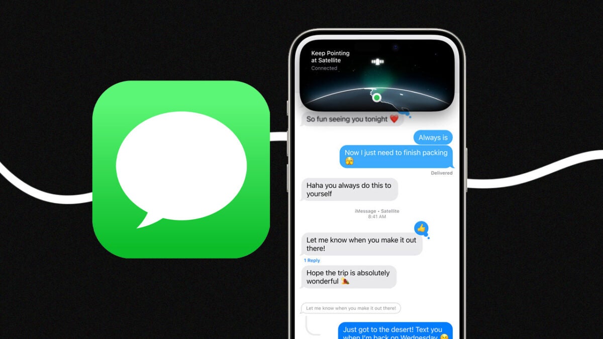 No tener señal ya no será un problema, ya podremos enviar mensajes vía satélite y la app Encontrar vía satélite nos permititirá compartir ubicación 😎😱

Amigos pero solo será para los que tengan un #iPhone  14 o posterior con iOS 18.4 o posterior instalado 😉