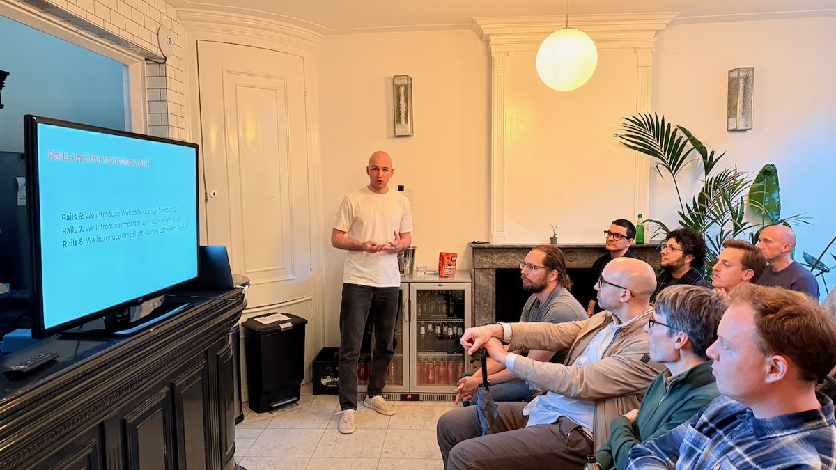 Amsterdam Ruby Meetup tweet media