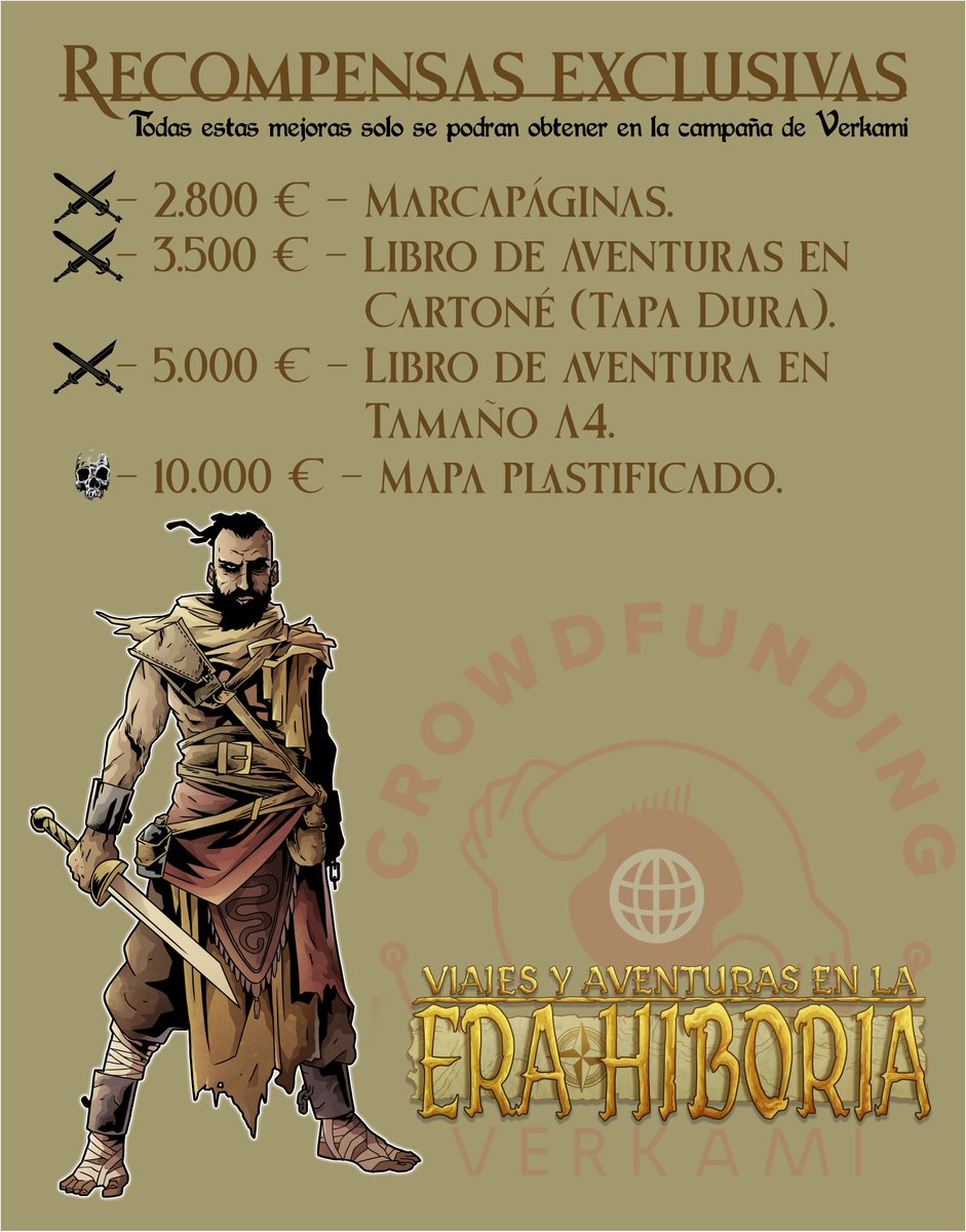 Maldragón Editorial (@maldragone) on Twitter photo Acabamos de desbloquear la penúltima recompensa gratuita en vkm.is/erahiboria de <a href="/BorixComix/">Bramírez</a>. Todos los libros de aventuras de nuestros Mecenas serán tamaño A4+. Poco más de 10 días para cerrar el plazo de recaudación, a por la última recompensa. Acabamos de desbloquear la penúltima recompensa gratuita en vkm.is/erahiboria de <a href="/BorixComix/">Bramírez</a>. Todos los libros de aventuras de nuestros Mecenas serán tamaño A4+. Poco más de 10 días para cerrar el plazo de recaudación, a por la última recompensa.