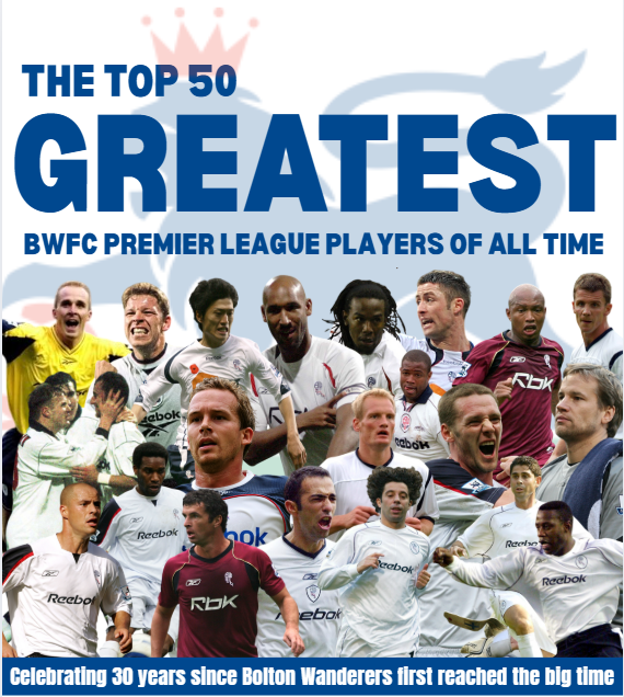 Marc Iles (@marciles) on Twitter photo In tomorrow's <a href="/TheBoltonNews/">The Bolton News</a> - 30 years on from the day Wanderers first reached the Premier League, we list the 50 greatest players to represent them in the rebranded top flight. Buy a copy if you can! #bwfc In tomorrow's <a href="/TheBoltonNews/">The Bolton News</a> - 30 years on from the day Wanderers first reached the Premier League, we list the 50 greatest players to represent them in the rebranded top flight. Buy a copy if you can! #bwfc