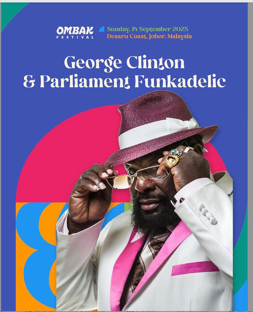 Atomic Dogg (@jeffrey_jampol) on Twitter photo We bringin da funk to Malaysia 🇲🇾! Ombak Festival 2025 we comin to party! W/ Parliament Funkadelic 🛸
Grab your tickets to Ombak Festival today!
Ticket Link: email @ stephenhenn1@gmail.com
#pfunkontour #georgeclinton We bringin da funk to Malaysia 🇲🇾! Ombak Festival 2025 we comin to party! W/ Parliament Funkadelic 🛸
Grab your tickets to Ombak Festival today!
Ticket Link: email @ stephenhenn1@gmail.com
#pfunkontour #georgeclinton