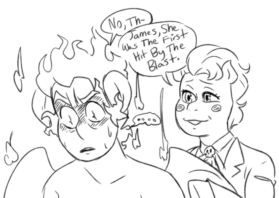 thinking about that au where Jimmy had a bad day and accidentally caused the apocalypse
This is old, maybe I'll redraw it lol
Also, that is my Death design. He's a Horse Man. Get It?? HA