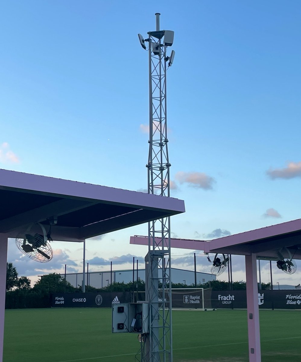 A quick visual look at where our fixed infrastructure is installed at Inter Miami’s stadium and training ground. 

What exactly does that mean, and why is it great?

It means performance staff no longer need to carry, set up, and connect live beacons/receivers before every