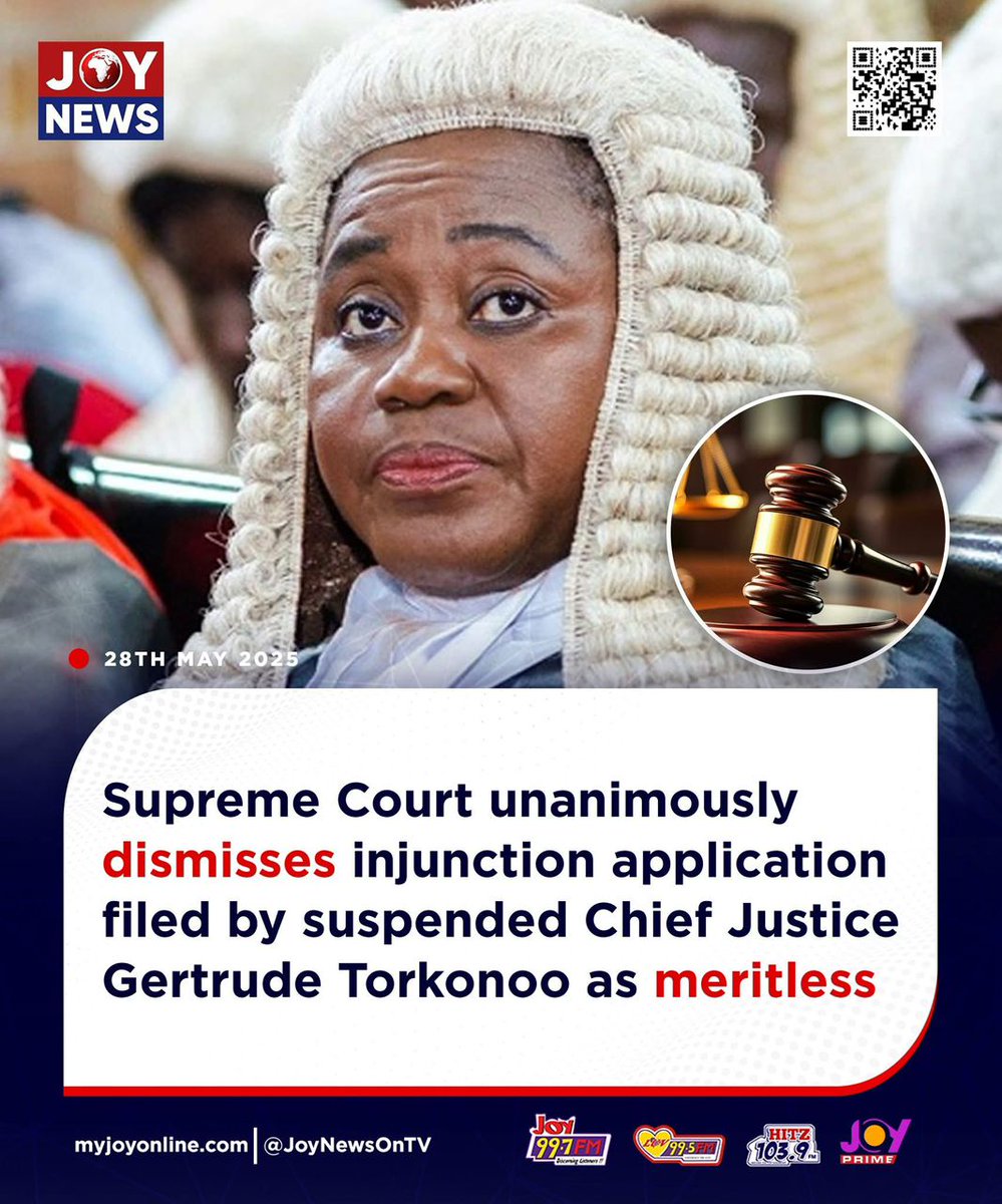A mockery of justice: I agree with Justice Torkonoo. Friends, these dismissive rulings should clarify the NDC's plot to annex the judiciary for any remaining doubters.

Our democracy is at risk...

Article 3 of the 1992 Constitution of Ghana
