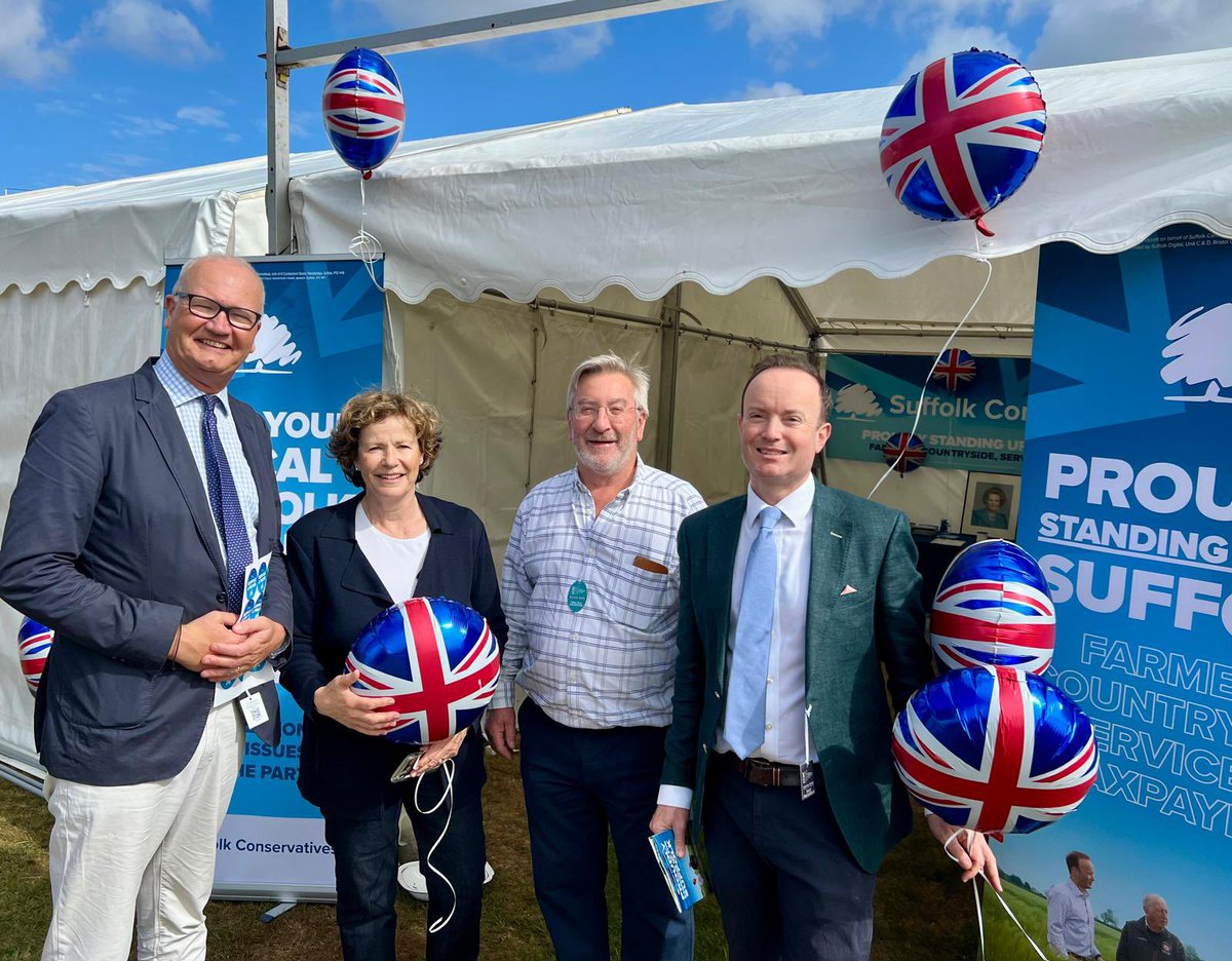 Councillor Matthew Hicks 🇬🇧 (@hickscllr) on Twitter photo Great to spend some time on the <a href="/Conservatives/">Conservatives</a> stand at the #suffolkshow2025 today talking to residents about the huge benefits of onesuffolkcouncil.co.uk Great to spend some time on the <a href="/Conservatives/">Conservatives</a> stand at the #suffolkshow2025 today talking to residents about the huge benefits of onesuffolkcouncil.co.uk