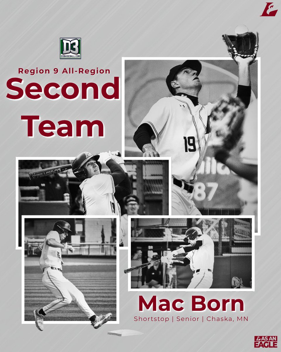 UWL Athletics (@uwlathletics) on Twitter photo Congrats to Mac Born on being named to the D3baseball.com Region 9 Second Team All-Region.
<a href="/UWLAXBaseball/">UW-LACROSSE BASEBALL</a> Congrats to Mac Born on being named to the D3baseball.com Region 9 Second Team All-Region.
<a href="/UWLAXBaseball/">UW-LACROSSE BASEBALL</a>