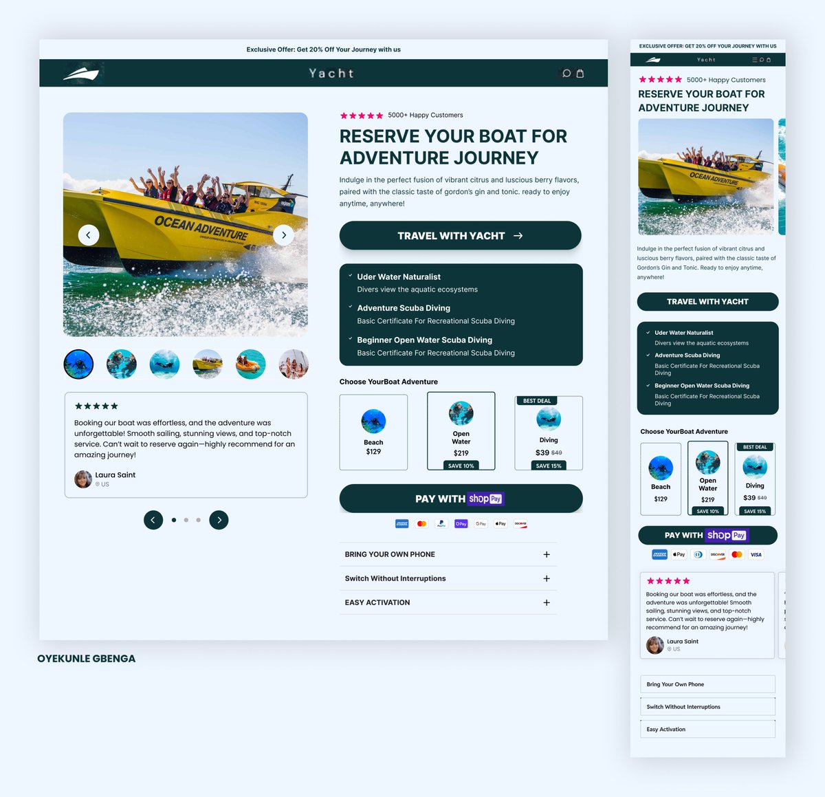 oyega001's tweet image. Day 24/30: Landing Page Challenge

Stop losing customers to confusion! DM me &quot;CONVERT&quot; and let&apos;s build your high-performing page today.

#LandingPageTips #DigitalMarketing #ConversionRateOPtimization