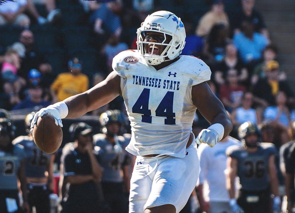 Jack Evitts 2027 TE/EDGE (@jackevitts9) on Twitter photo LETS GO!! Very excited to announce that after a wonderful conversation with <a href="/Coach_Woods_/">Eddie Woods</a> I have received an offer from <a href="/TSUTigersFB/">Tennessee State Football</a>!!
<a href="/SeqFootball/">Sequatchie County High School Football</a> <a href="/RustyMcIntyre1/">Rusty McIntyre</a> <a href="/reggiebarlow/">Reggie Barlow</a> <a href="/TSUFbrecruiting/">Tennessee State Football Recruiting</a> <a href="/beyond_grind/">Kaylen Stewart Sr.</a> LETS GO!! Very excited to announce that after a wonderful conversation with <a href="/Coach_Woods_/">Eddie Woods</a> I have received an offer from <a href="/TSUTigersFB/">Tennessee State Football</a>!!
<a href="/SeqFootball/">Sequatchie County High School Football</a> <a href="/RustyMcIntyre1/">Rusty McIntyre</a> <a href="/reggiebarlow/">Reggie Barlow</a> <a href="/TSUFbrecruiting/">Tennessee State Football Recruiting</a> <a href="/beyond_grind/">Kaylen Stewart Sr.</a>