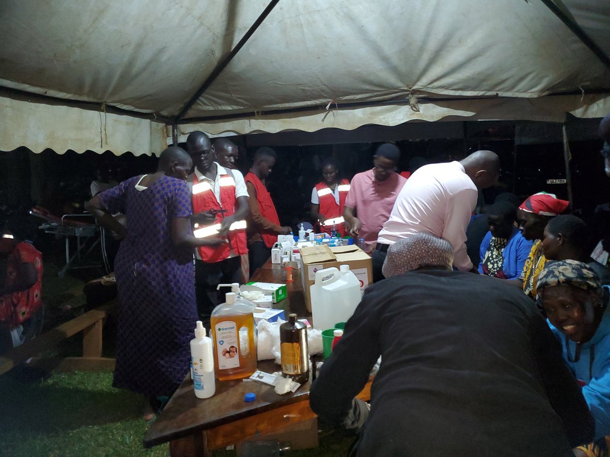 AKayita🗨️ (@aloysiuskayita) on Twitter photo The <a href="/UgandaRedCross/">Uganda Red Cross Society</a> is still committed to offering Healthcare services to pilgrims on their way to Namugongo at St. Kalori Lwanga Mbikko Parish
<a href="/DeusNiyobyose/">Dr. Niyobyose Deus</a> <a href="/HabasaPaulo/">Paulo Habasa</a> <a href="/inakasiita1/">Irene Nakasiita (MCIPR)</a> The <a href="/UgandaRedCross/">Uganda Red Cross Society</a> is still committed to offering Healthcare services to pilgrims on their way to Namugongo at St. Kalori Lwanga Mbikko Parish
<a href="/DeusNiyobyose/">Dr. Niyobyose Deus</a> <a href="/HabasaPaulo/">Paulo Habasa</a> <a href="/inakasiita1/">Irene Nakasiita (MCIPR)</a>