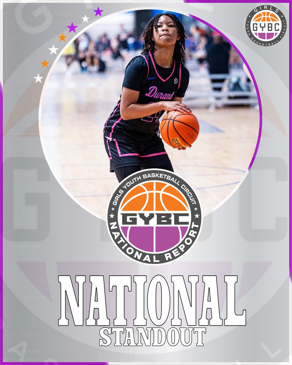 Class of 2030 (Team Durant EYBL) Laila Perry controls the flow of the game, opens up opportunities for her teammates when she’s aggressive offensively, BIG time shot maker from multiple spots, tight handle, explosive in transition, quick &amp; turns steals into points defensively.