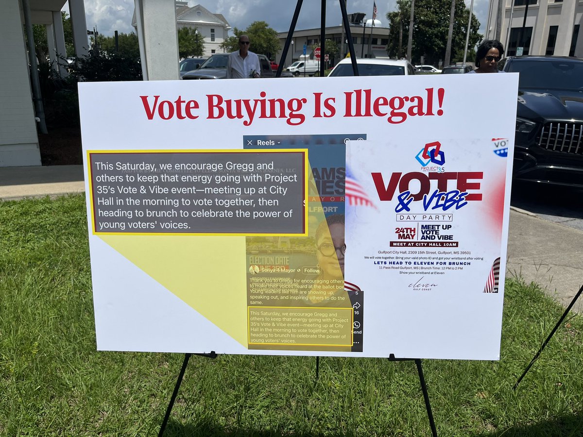 #VoteBuyingIsIllegal