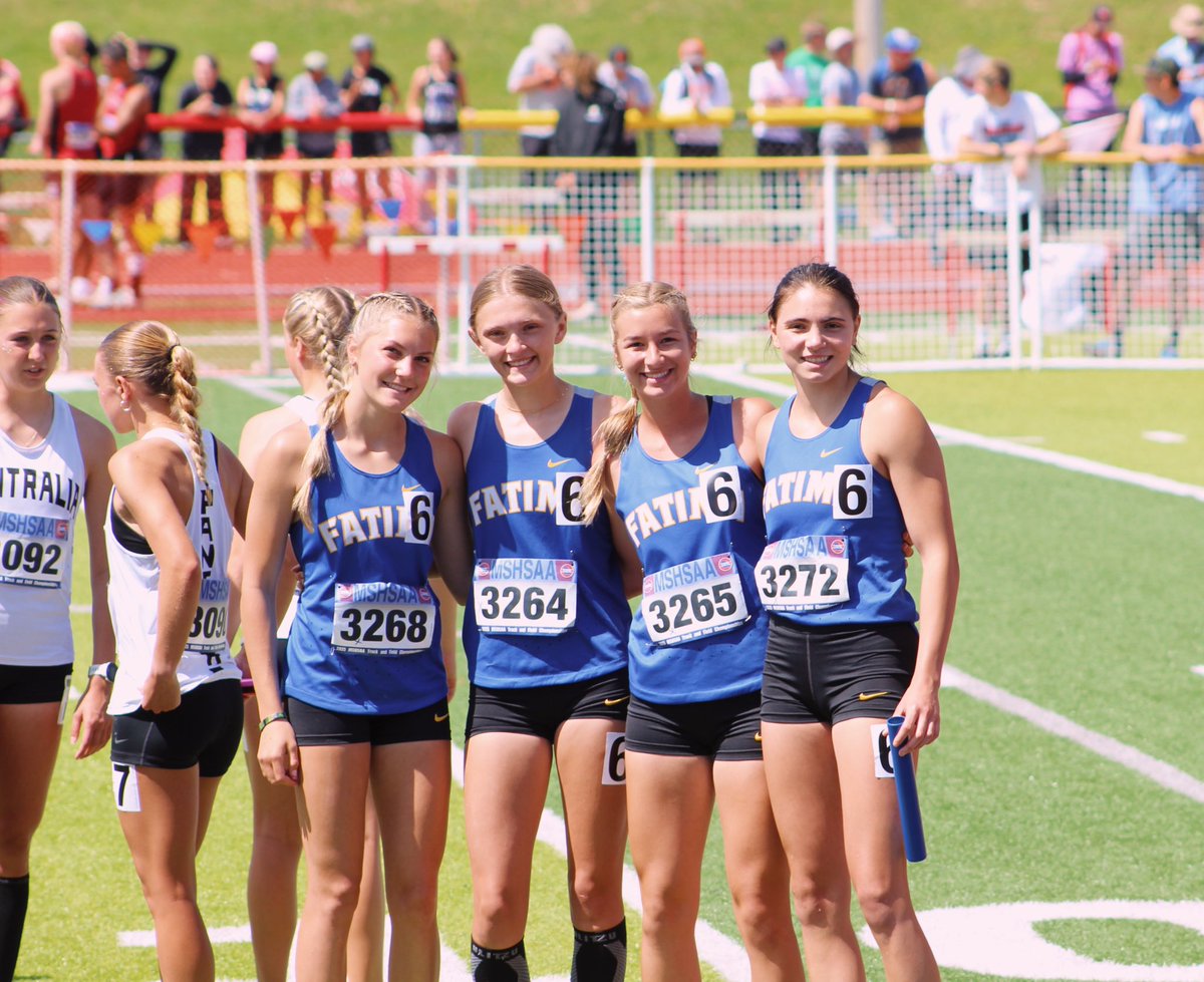 Successful weekend at State! Proud of my relay team for being All-State. It was a great first season, excited to see what next year brings!
