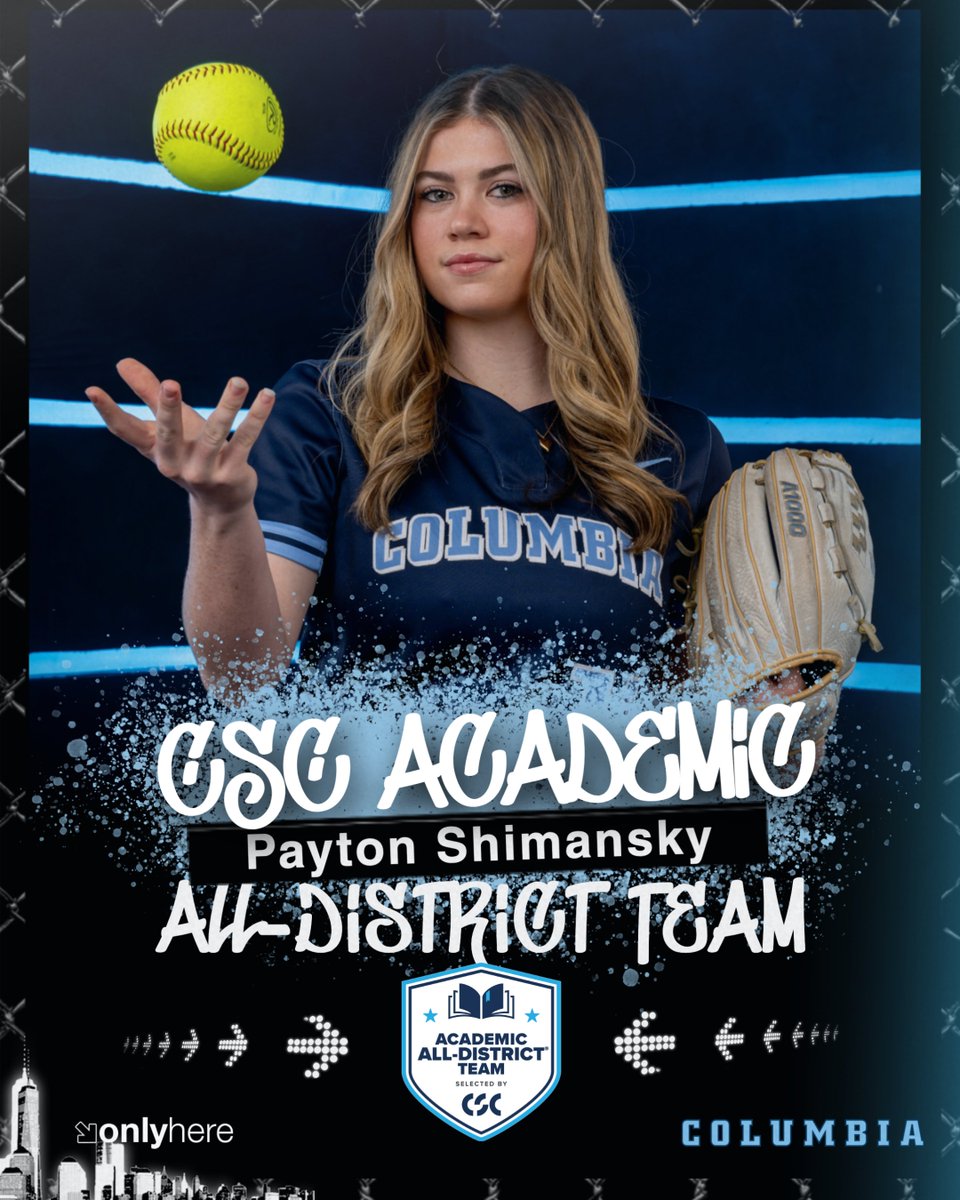 Getting it done on the diamond and in the classroom! 

Congratulations to Sarah Mikami, Cami Neal, Payton Caroline Palys and Payton Shimansky for being named CSC Academic All-District honorees! 

#RoarLionRoar 🦁 // #OnlyHere 🗽