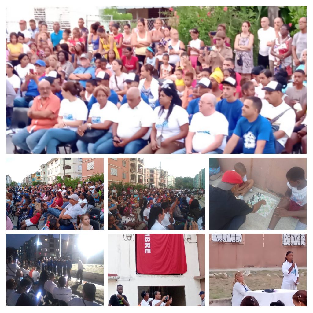 #Guanabacoa Se realiza Barrio Debate contra las Drogas en la Comunidad Roble Chivas.
#ContralasDrogas.
#SisePuede .
#LaHabanaViveEnMí