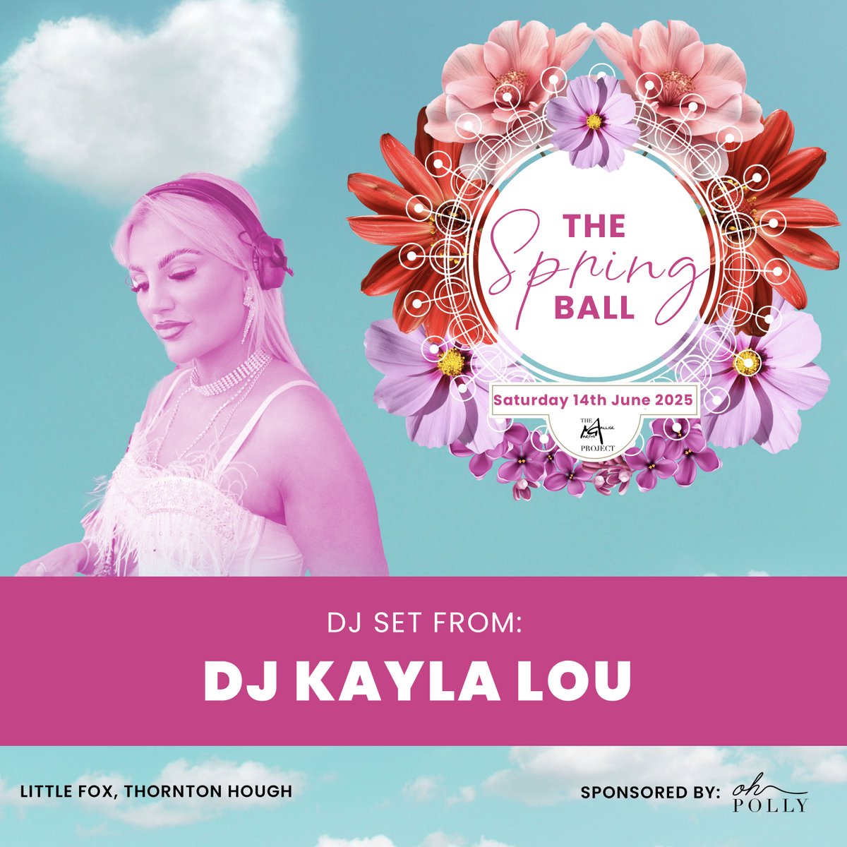 🎶 DJ Kayla Lou will be joining us on Saturday, 14th June for The MGP Spring Ball.

Bringing you the hottest tracks so you can dance the night away.

Don't miss out, buy your tickets at themartingallierproject.org