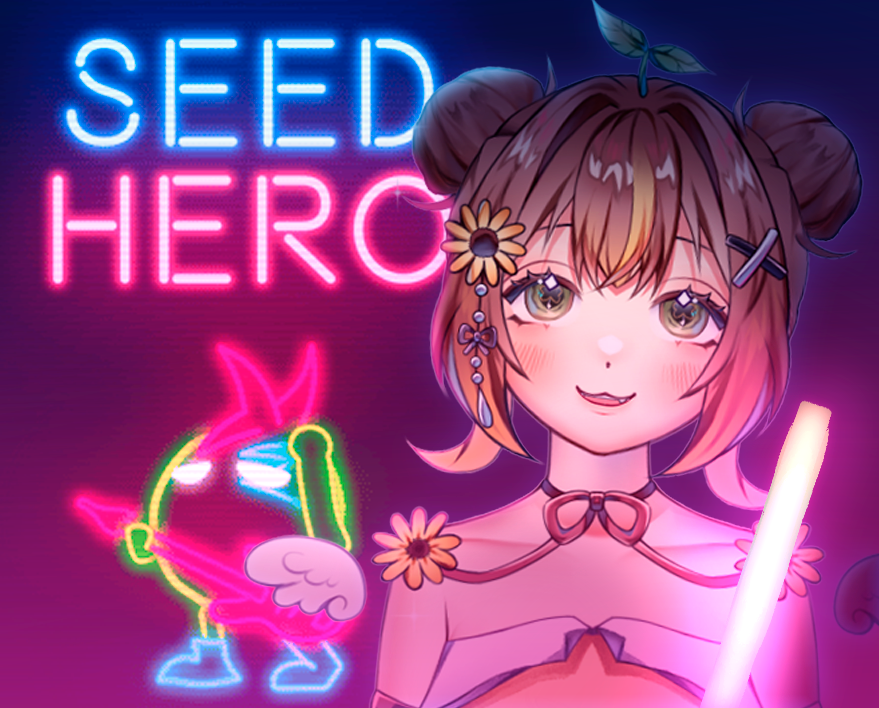 AyrieVT's tweet photo. Luego de la collab, estaré jugando un... ¡JUEGO RÍTMICO!✨
SeedHero es un juego rítmico con frutitas que se lanzó hace muy poquito.🍊 (No soy para nada buena en juegos rítmicos, pero se hará el intento) https://t.co/wVsuyCS1U7