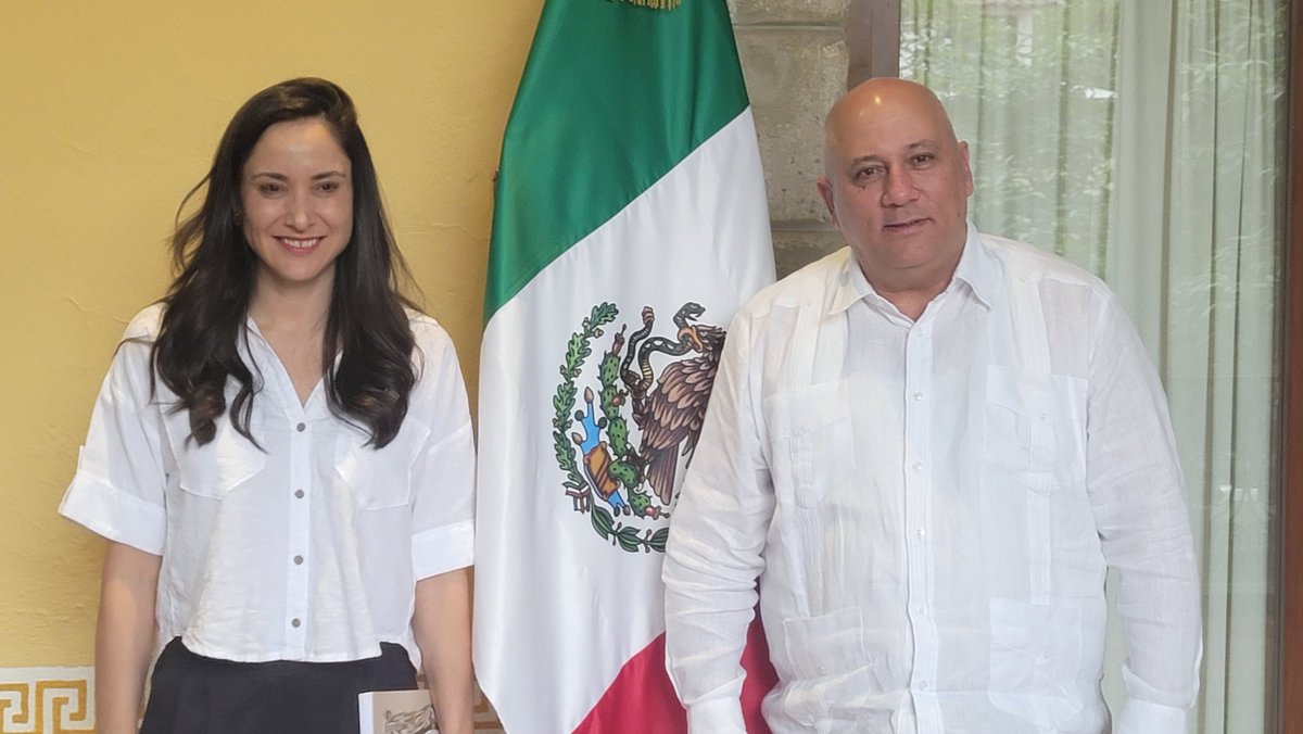Alexis Triana Hernández (@triana_alexis) on Twitter photo #Cuba y #México expresan disposición a fortalecer intercambio cultural.
#CubaEsCultura
prensa-latina.cu/2025/05/28/cub… a través de <a href="/PrensaLatina_cu/">Prensa Latina</a> #Cuba y #México expresan disposición a fortalecer intercambio cultural.
#CubaEsCultura
prensa-latina.cu/2025/05/28/cub… a través de <a href="/PrensaLatina_cu/">Prensa Latina</a>