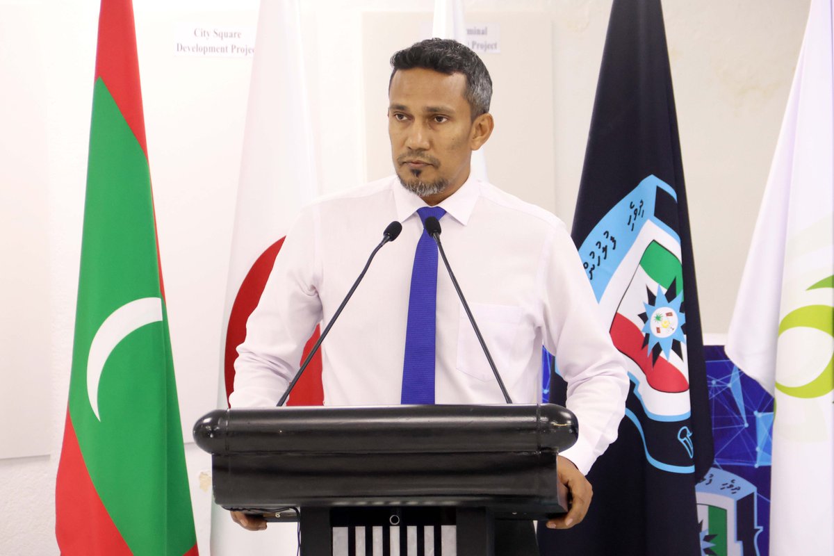 Tonight marks a milestone for Fuvahmulah City!. The CCTV Camera Project has been officially completed. The Mayor expressed gratitude to UNODC and the Government of Japan for their invaluable partnership in strengthening our city's security.