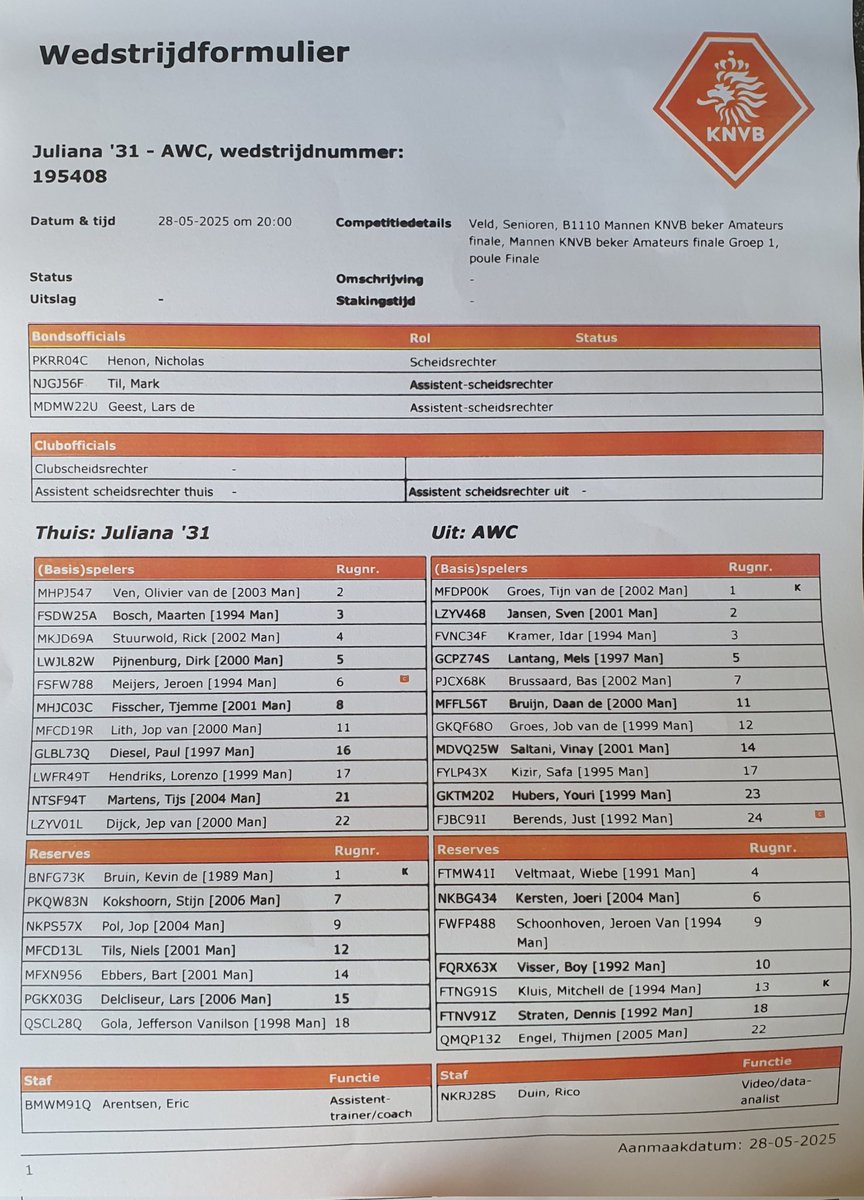 SV Juliana '31 (@julianamalden) on Twitter photo 