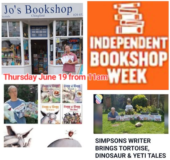 Ian Brown (@ianbrowntv) on Twitter photo Make A Date. Thursday June 19 as part of #IndependentBookshopWeek our #ALBERTthetortoise #HuggnBugg #picturebooks #storytime comes to Jo's #Bookshop <a href="/ChingfordBooks/">JosBookshopChingford</a> #Chingford from 11am. #Storytelling, #tortoises #yetis #dinosaurs, giveaways. Alberttortoise.com
#shoplocal Make A Date. Thursday June 19 as part of #IndependentBookshopWeek our #ALBERTthetortoise #HuggnBugg #picturebooks #storytime comes to Jo's #Bookshop <a href="/ChingfordBooks/">JosBookshopChingford</a> #Chingford from 11am. #Storytelling, #tortoises #yetis #dinosaurs, giveaways. Alberttortoise.com
#shoplocal