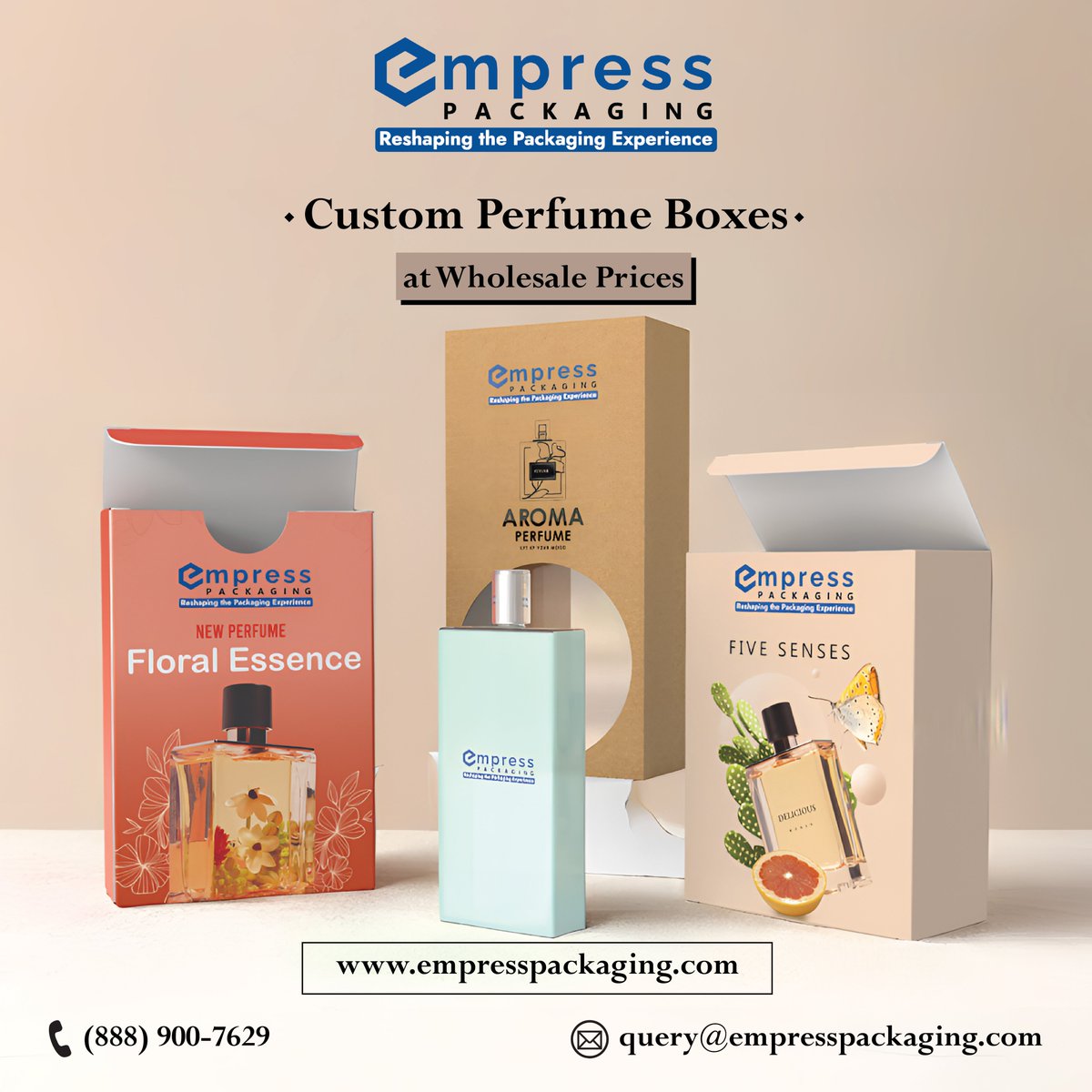 Empress_Pack's tweet image. Your fragrance deserves packaging as exquisite as the scent itself. At Empress Packaging, we craft custom perfume boxes that not only protect your product but also add a touch of luxury to your brand.
#EmpressPackaging #PerfumeBoxes #LuxuryPackaging #CustomPackaging #BrandElevate