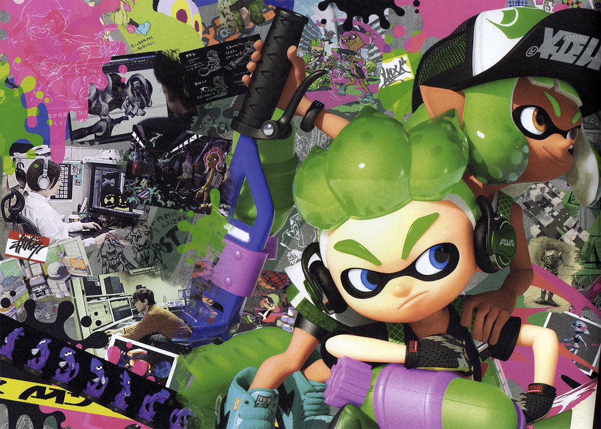 nintendo official art that goes so hard
