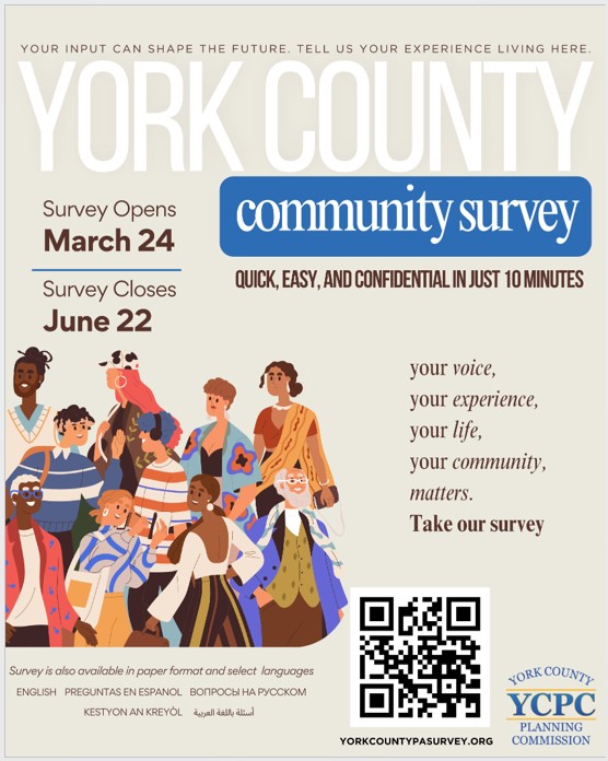 Do YOU want to HELP improve York County? Share what's important to YOU by taking this quick, easy &amp; confidential survey here yorkcountypasurvey.org