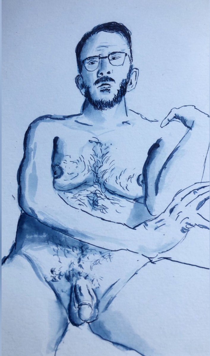 garadraw (@garadraw) on Twitter photo Relaxed in blue
Blue ink on paper
Inspired by <a href="/kifadasse/">Antonio Ferrara</a>
#queerart #queerartist #queerdrawing #queersketch #queersketchbook
#gayart #gayartist #gayillustration #gaydrawing #gayartwork #artegay
#malefigure #maleart #malenudedrawing #homoart #homoeroticart Relaxed in blue
Blue ink on paper
Inspired by <a href="/kifadasse/">Antonio Ferrara</a>
#queerart #queerartist #queerdrawing #queersketch #queersketchbook
#gayart #gayartist #gayillustration #gaydrawing #gayartwork #artegay
#malefigure #maleart #malenudedrawing #homoart #homoeroticart