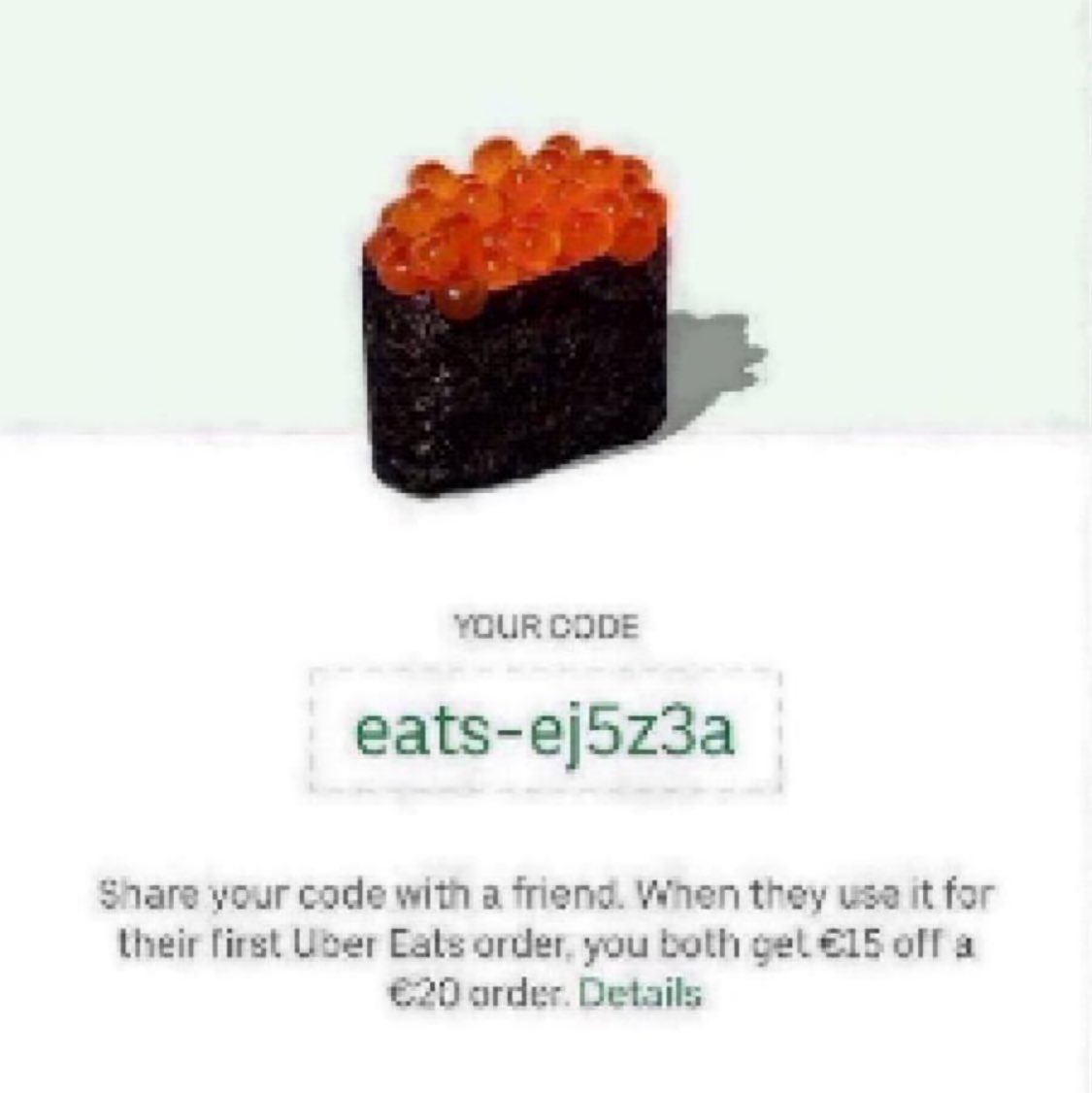 CmpteFan's tweet photo. CODE UBER EAT 15€Euro x2 : eats-ej5z3a
Pour les nouveaux comptes !
Si vous avez déjà un compte, regardes mon tweet épinglé #UberEatsPromoCode #UberEats #UberPromo https://t.co/gfWeZQ2VM1