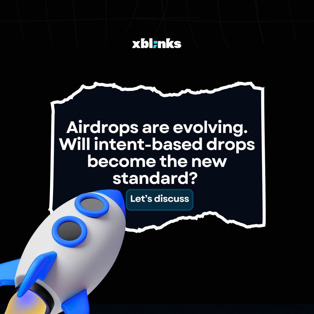 XBlinksOnSol's tweet photo. Why drop for everyone when only a few are ready?💡

@XBlinksOnSol targets the ones who 𝐰𝐚𝐧𝐭 𝐢𝐭 𝐧𝐨𝐰.

Intent-based drops = no wasted energy.  

What's your take?👇🏽

#SmartCreatorsUseXblinks https://t.co/tJKA5LNcop