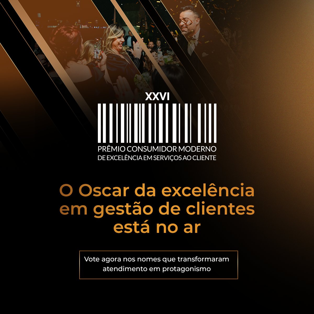 🏆 A votação do Prêmio Consumidor Moderno 2025 já começou!

Chegou a hora de reconhecer quem realmente faz a diferença na experiência do cliente no Brasil.

Acesse o link, escolha seus favoritos e confirme seu voto: lnkd.in/depQqYQu