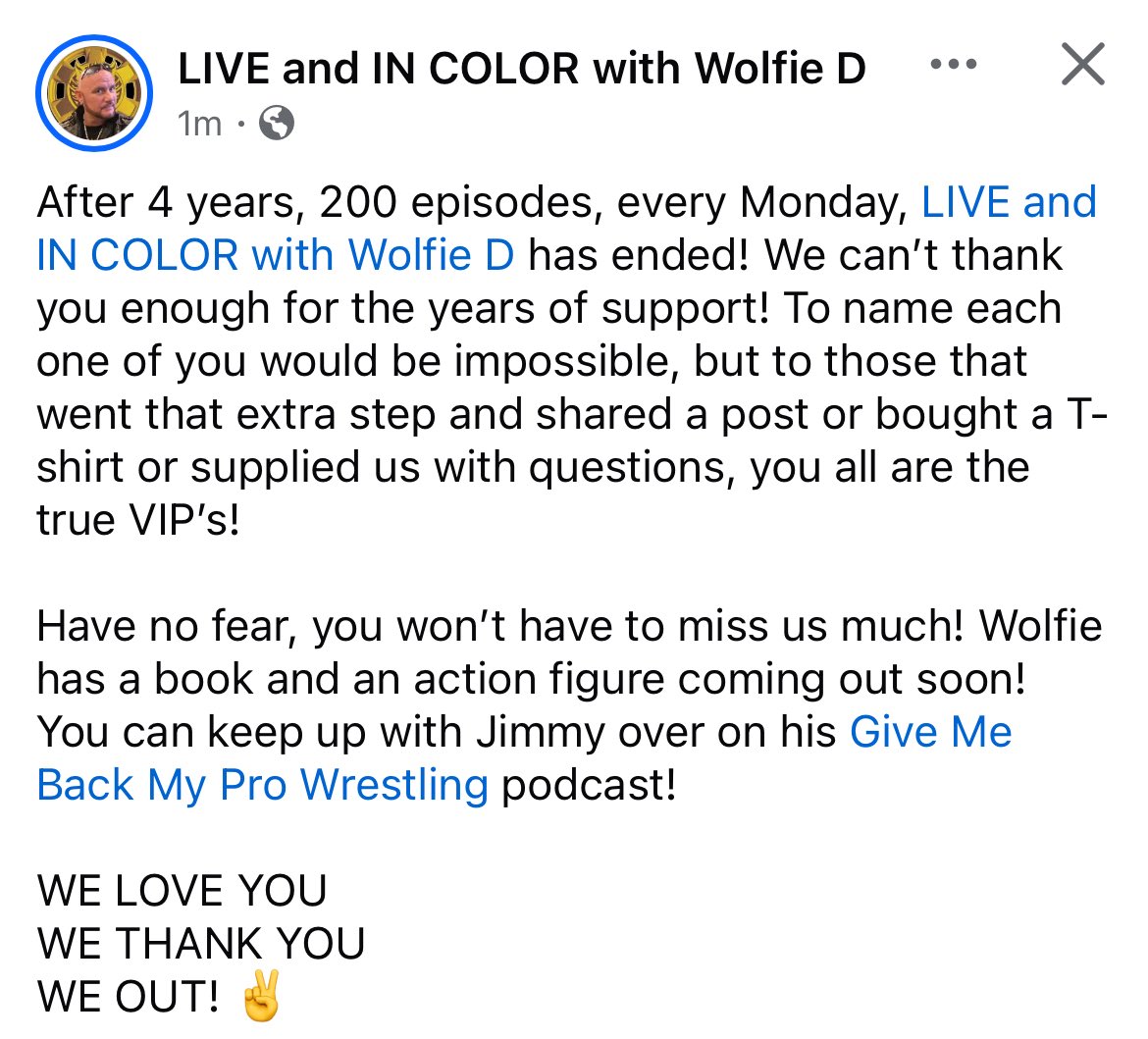 livewolfied's tweet image. Thank you all! ❤️