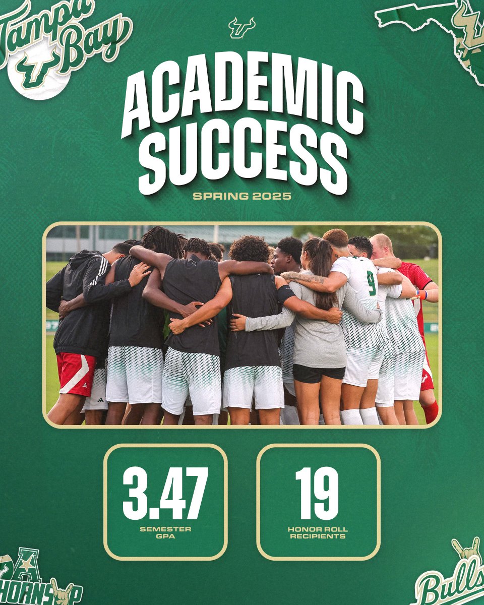 USFMSOC's tweet image. Got it done this semester! 

#HornsUp🤘
