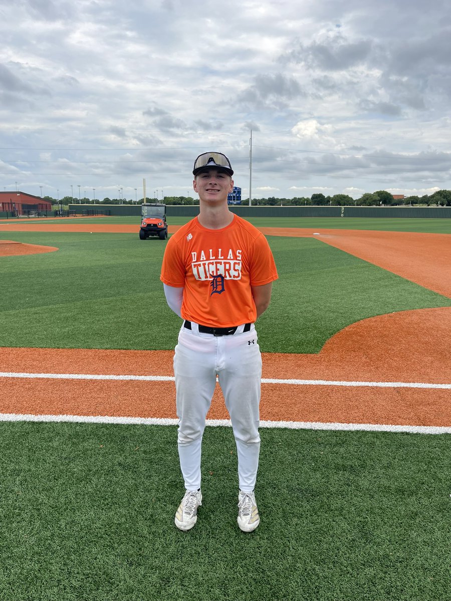 Five Tool Collegiate (@fivetoolcollege) on Twitter photo F: <a href="/DTigerBaseball/">Dallas Tigers</a> NE 18U Cecil 2, Ropes Badarack 0
PoG: <a href="/hunter_opoien/">Hunter Opoien</a> 2-3, 2B
Pitcher: <a href="/MillenCaleb/">Caleb Millen</a> 4 IP, 4K, 3H, 0R F: <a href="/DTigerBaseball/">Dallas Tigers</a> NE 18U Cecil 2, Ropes Badarack 0
PoG: <a href="/hunter_opoien/">Hunter Opoien</a> 2-3, 2B
Pitcher: <a href="/MillenCaleb/">Caleb Millen</a> 4 IP, 4K, 3H, 0R