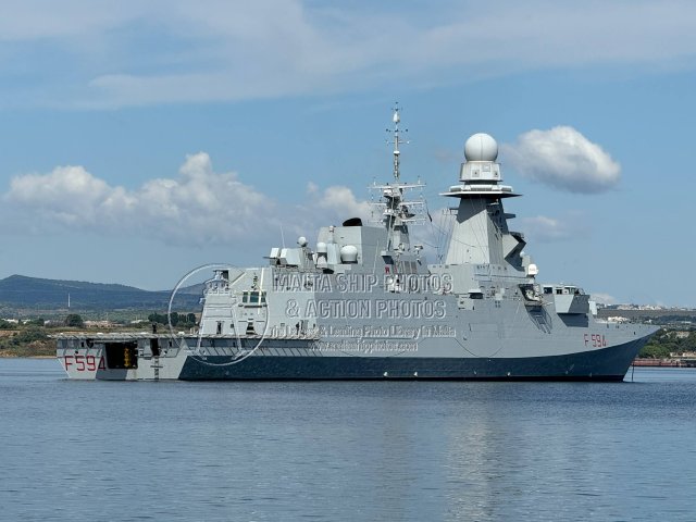 Shipguru's tweet photo. #marinamilitareitaliana #bergaminiclass #frigate #ITS_ALPINO #F594 #entering #Augusta, #Sicily- 25.05.2025- https://t.co/nfgboxc3g3 -NO PHOTOS can be used or manipulated without our permission @ItalianNavy @WarshipsIFR @WorldofWarships @med_shipSpotter  @ShipsInPics @Rich_Ships https://t.co/ZzMMNMbi6t