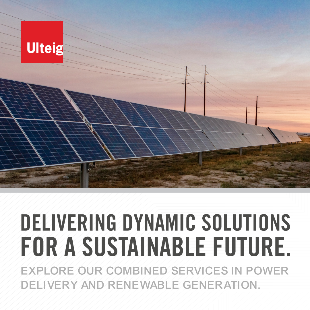 Ulteig’s combined power delivery &amp; renewable generation solutions are designed to elevate and optimize your projects. Explore more: ulteig.com/power-and-rene…

#Power #Renewables #InfrastructureEngineering