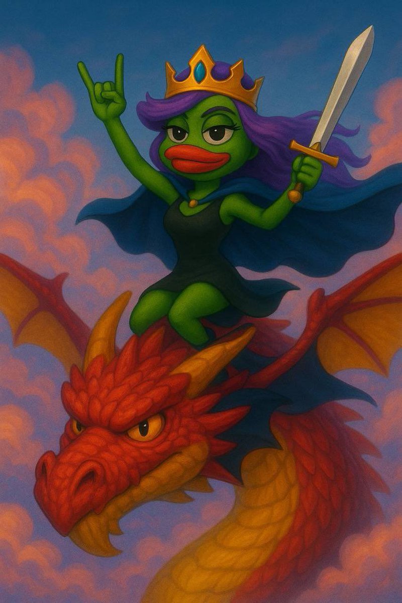 My BF dragon. He HODLs me like no one else 🍓🐉