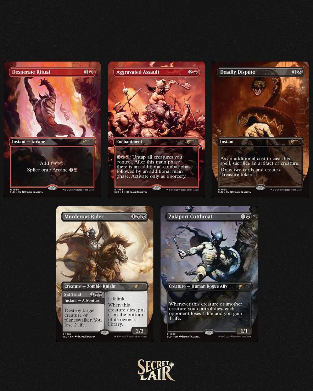 マジック：ザ・ギャザリング MTG The Art of Frank Frazetta second The Art of Frank Frazetta: The Second Exhibition Foil
